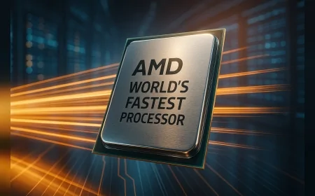 AMD, Sunucu, İş İstasyonu ve Tüketici Segmentlerinde “Dünyanın En Hızlı İşlemcisi” Unvanını Aldı!