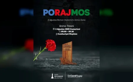 İzmir Büyükşehir Belediyesi’nden Roman Soykırımı anmasına özel tören: Denize karanfil bırakılacak