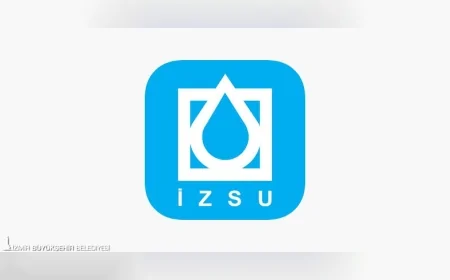 İzmir’de su tüketimi yoğun bölgelerde 6 Ağustos’tan itibaren gece kesintileri başlayacak