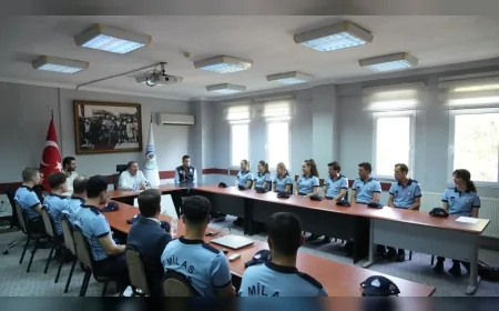 Milas Belediyesi’nde Göreve Başlayan Yeni Zabıta Memurları İçin Tanışma Toplantısı Düzenlendi