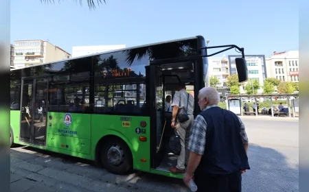 Denizli’de toplu ulaşımda üç yeni hat ve aktarma merkeziyle sistem değişti