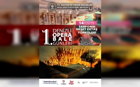 Neşet Ertaş Türküleri Laodikya Antik Kenti’nde senfonik konserle yankılanacak