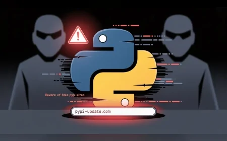 Python geliştiricileri sahte PyPI sitesi üzerinden kimlik avı saldırılarıyla hedef alınıyor