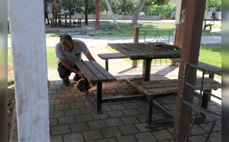 Kepez’de 1935 metrekarelik park yenilenerek mahalle sakinlerinin kullanımına açıldı