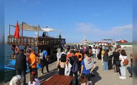 Fatsa Fener Adası’na günde 4 sefer yapılacak, yeni saat düzenlemesi yürürlükte