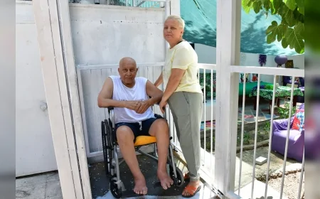 Çiğli Belediyesi’nden engelli yurttaşa asansör ve rampa desteği: “Kimse kendini yalnız hissetmesin”