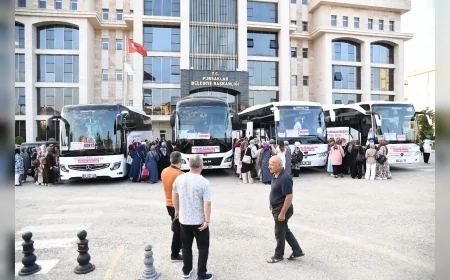 Pursaklar Belediyesi’nin kültür gezileri başladı, ilk kafile dört ile uğurlandı