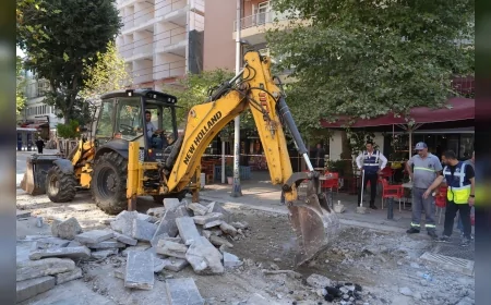 Kartal’da Çınar Caddesi Yenileniyor: Tarihi Noktada Altyapı ve Üstyapı Dönüşümü Başladı