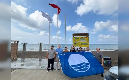 Ordu’da Mavi Bayraklı Plaj Sayısı 3’e Yükseldi: Yeni Ödül Gülyalı’daki Mavi Dünya Plajı’na Verildi