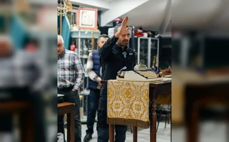 Çakır Seven: "Ankara'da sıra dışı antika mezatları Antika Kafe'de gerçekleştiriliyor"