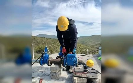 Kepsut’un Mehmetler Mahallesi Yıllar Sonra Şebeke Suyuna Kavuştu