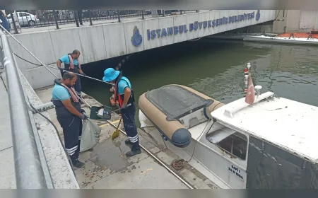 İstanbul’da Sağanak Yağış ve Fırtına Etkili Oldu, İBB 39 İlçede Önlem Aldı