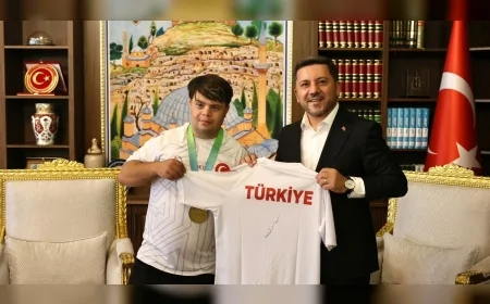 Nevşehirli milli sporcu Ramazan Ünlü, Türk Devletleri Down Sendromlular Spor Oyunlarında Türkiye’yi temsil edecek