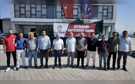 Denizli’de küçükbaş üreticisine parazit mücadelesinde makine desteği sağlandı