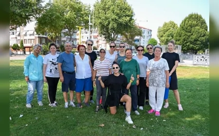 Yalova’da sabah sporu etkinlikleri haftanın üç günü 17 Ağustos Deprem Anıtı’nda sürüyor