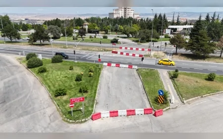 Eskişehir’de Tepebaşı Kavşağı’nın kapatılmasına yönelik deneme süresi 18 Eylül’e kadar uzatıldı