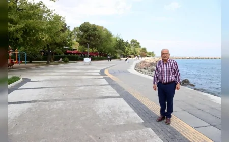 Fatsa Atatürk Parkı yenileme çalışmalarında ikinci etap sahil düzenlemesi başladı