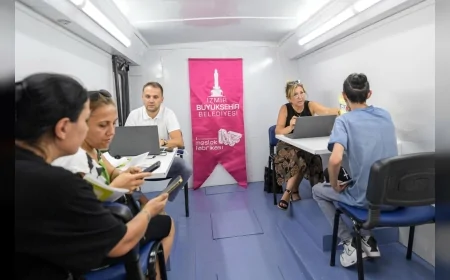 İzmir Büyükşehir’den “Mobil İstihdam Aracı” ile ilçelere iş köprüsü