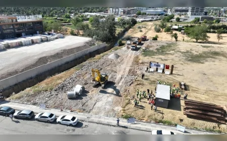 Keçiören’in Yarım Asırlık Altyapı Sorununa 728 Milyon TL’lik Yatırım Başladı