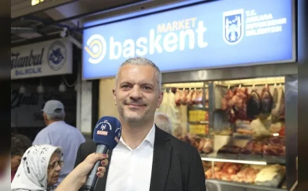 Başkent Market’in 8. şubesi tarihi Ulus Hali’nde açıldı, üretici ve tüketiciye doğrudan kazanç sağlanacak