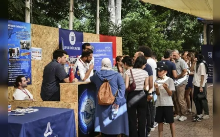 Ankara’da 4. Üniversite Tanıtım Günleri’nde 10 binden fazla öğrenci 56 üniversiteyle buluştu