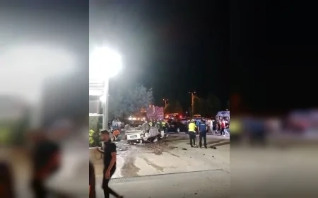 Ankara Ayaş Yolu’nda araç yıkama işletmesine giren otomobilde can pazarı yaşandı