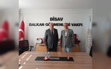 Ankara Sincan Kaymakamı Kılıç, Balkan Göçmenleri Vakfı’nda kültürel miras ve toplumsal hafıza gündemli toplantıya katıldı