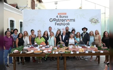 Bursa’nın gastronomi şöleni başlıyor: Ünlü şefler ve yöresel tatlar üç gün boyunca Merinos’ta buluşacak