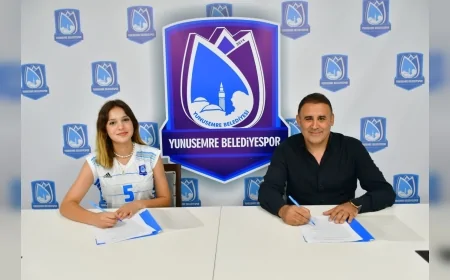 Yunusemre Belediyespor Kadın Voleybol Takımı Genç Smaçör Sude Barın’ı Transfer Etti!