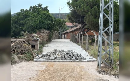 Balıkesir Büyükşehir, Ballıpınar’ın yıllardır süren altyapı ve yol sorunlarını çözdü