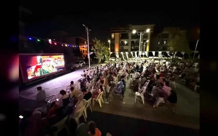 Yalova’da Açık Hava Sinema Keyfi İsmetpaşa ve Paşakent Mahallelerinde Devam Etti