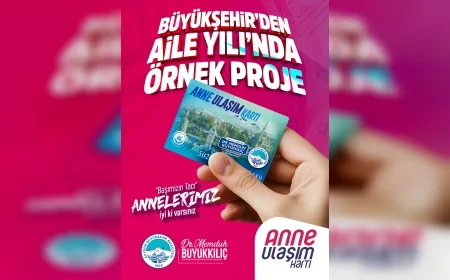 Kayseri’de doğum yapan annelere 1 yıl ücretsiz toplu ulaşım imkânı