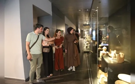 Sırbistan’dan gelen öğrenciler Kayseri’de kültür yolculuğuna çıktı