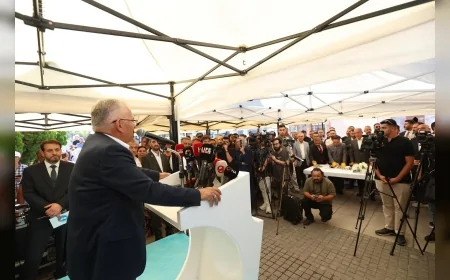 Kayseri’de Avrupalı Türkler Hizmet ve İrtibat Merkezi tarihi Saat Kulesi’nde açıldı