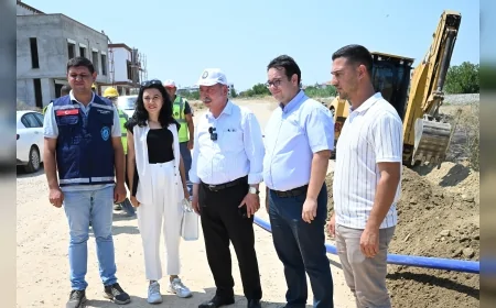 Salihli’de Çukuroba Mahallesi’nin 25 Yıllık Altyapı Sorunu Kanalizasyon Yenilemesiyle Çözülüyor