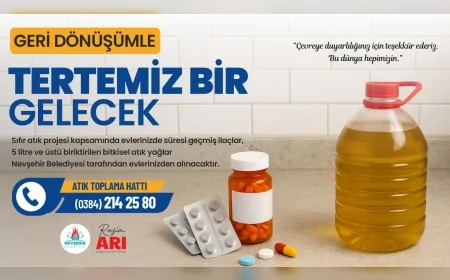 Nevşehir Belediyesi’nden “Geri Dönüşümle Tertemiz Bir Gelecek” Kampanyası