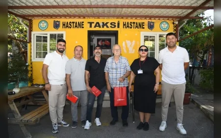 Yunusemre Belediyesi Esnaf Güçlendirme Projesi kapsamında taksici esnafını ziyaret etti!