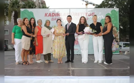 Bayraklı’da “Kadın Emeği ve Dayanışma Günleri” el işi stantları, atölyeler ve söyleşilerle başladı!
