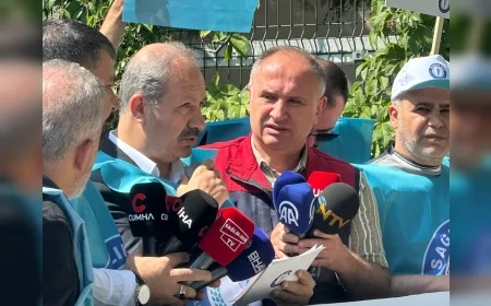 Sağlık-Sen 81 ilde meydanlara çıktı: “Gelirde adalet, ücrette denge istiyoruz”