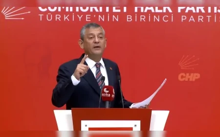 Özgür Özel: “İBB soruşturmaları iftira ve para pazarlığına dönüştü, çete çökecek”