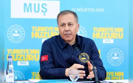 İçişleri Bakanı Yerlikaya, AK Parti’nin 24. kuruluş yıl dönümünü kutladı