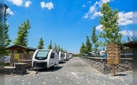 Gaziantep Alleben Karavan Park’ta dört yılda 20 binden fazla ziyaretçi ağırlandı