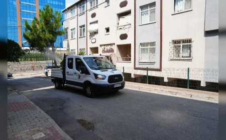 Kartal’da 20 Mahallede Sivrisinek ve Haşere ile Mücadele Haftanın Her Günü Sürüyor