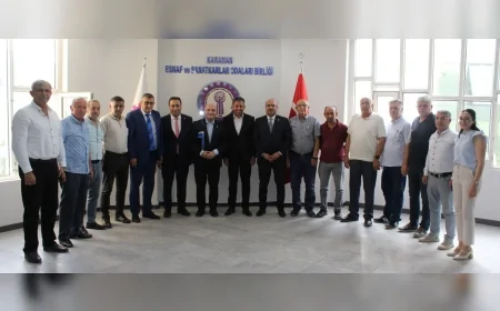 İYİ Parti heyeti Karaman’da oda başkanlarıyla buluştu, ihracat ve tarım sorunlarını görüştü