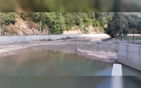 Düzce’de İçme Suyu Kaynakları Kritik Seviyede: Uğur Suyu ve Bıçkı Deresi Kuruma Noktasına Geldi