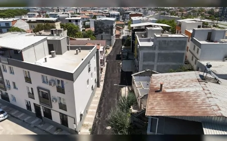 Yunusemre’de 50. Yıl Mahallesi’nde sıcak asfalt çalışması tamamlandı, sokaklar yenilendi!