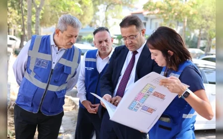 Muğla Menteşe’de huzurevi, park ve yol projeleri eş zamanlı denetimlerle hız kazanıyor