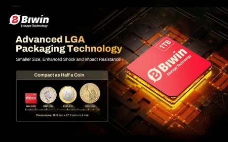 Biwin, microSD kart boyutunda yüksek hızlı “Mini SSD” tanıttı!