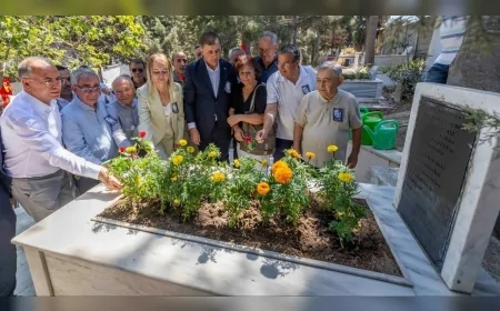 Başkan Tugay, Aydın Erten’in vefatının 25’inci yılında: “Bıraktığı mirası onurla taşımak namus borcumuz”
