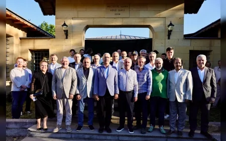 15 Temmuz şehidi Erol Olçok ve oğlu Abdullah Tayyip için Çorum Mecidiyekavak köyünde mevlit programı düzenlendi